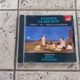 Audio CD: Alexander Glazunov (1991) Forest · Sea · Oriental Rhapsody