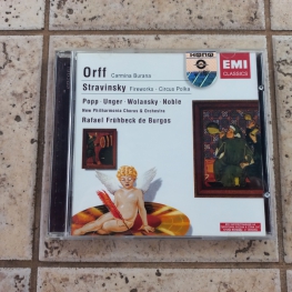 Audio CD: Carl Orff (1968) Carmina Burana + Fireworks, Circus Polka