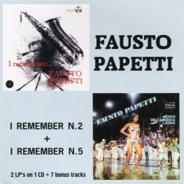 Audio CD: Fausto Papetti (1965) I Remember N. 2 + I Remember N. 5