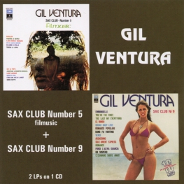 Audio CD: Gil Ventura (1974) Sax Club Number 5 + Sax Club Number 9